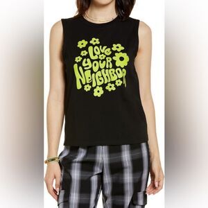 NWT "Love Your Neighbor" Tank Sz Lg